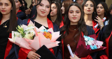 Hakkari'de Öğrencilerin Mezuniyet Coşkusu