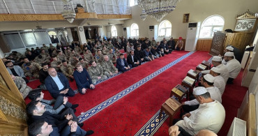 Hakkari'de Şehit Nedim Korkmaz Anısına Mevlit Töreni Düzenlendi