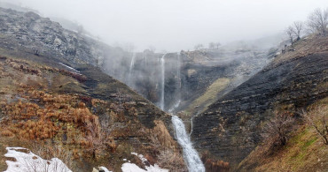 Hakkari'de Şelaleler Dronla Görüntülendi