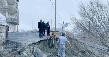 Hakkari'de Yağışlar Sonrası Hasar Tespit Edildi