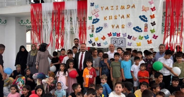 Hakkari'de yaz kur'an kursları dualarla başladı
