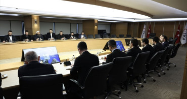 Halep Müftüsü İbrahim Şaşo TİKA Başkanı Abdullah Eren'i Ziyaret Etti