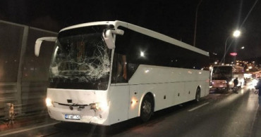 Haliç Köprüsü'nde Zincirleme Otobüs Kazası