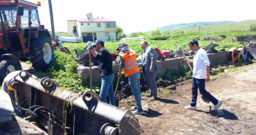 Hanak'ta Doğalgaz Altyapı Çalışmaları Hızla Devam Ediyor
