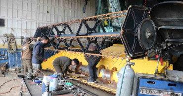 Hasat Mevsimi İçin Biçerdöver Bakımları Başladı