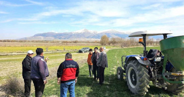 Haşhaş ve Hububatta Hastalık Kontrolleri Başladı