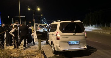 Hasköy'de iki otomobil çarpıştı, yaralanan olmadı