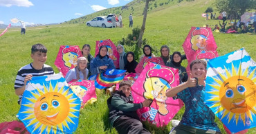 Hasköy'de Renkli Uçurtma Şenliği Gerçekleştirildi