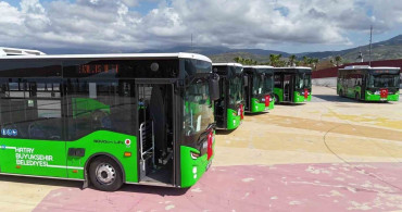 Hatay Büyükşehir Belediyesi, İskenderun'a 8 Yeni Otobüs Takviyesi Yaptı