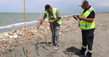 Hatay Büyükşehir Belediyesi'nden Samandağ Sahili Temizliği