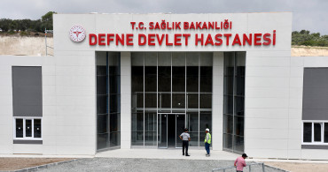 Hatay Defne Hastanesinin yapımında sona gelindi