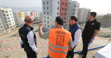 Hatay Defne'de Afet Konutları ve Ticaret Merkezleri İnşaatı Devam Ediyor