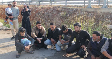 Hatay Sınırında 102 Düzensiz Göçmen Yakalandı!