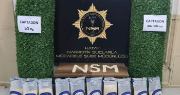 Hatay'da 306 Bin Uyuşturucu Hap Ele Geçirildi