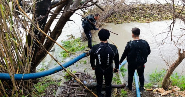 Hatay'da Asi Nehri'nde Kaybolan Genç İçin Arama Çalışmaları Devam Ediyor