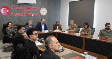 Hatay'da Çocuk İzlem Merkezi Toplantısı Gerçekleştirildi