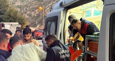 Hatay'da Dağda Mahsur Kalan Yürüyüşçü Kurtarıldı