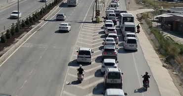Hatay'da dronla trafik denetimi yapıldı