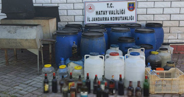 Hatay’da Kaçak İçki Operasyonunda 4 Kişi Yakalandı