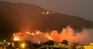 Hatay'da korkutan orman yangını! Kısa sürede rüzgarın etkisiyle şiddetlendi: Ekipler seferber oldu