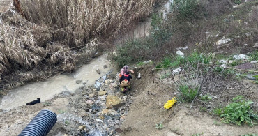 Hatay'da Oğlak Kurtarma Çabası