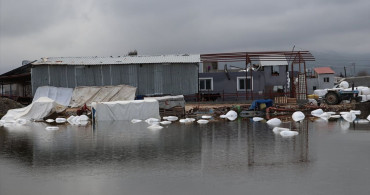 Hatay'da Sağanak Yağışlar Sonrası Su Baskınları