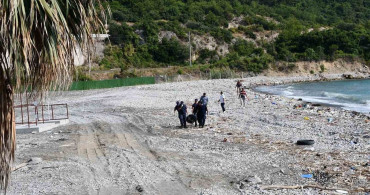 Hatay'da sahilde kimliği belirsiz erkek cesedi bulundu