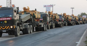 Hatay'da Sınıra Askeri Sevkiyat