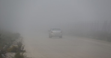 Hatay'da Sis Etkisi: Görüş Mesafesi 40 Metreye D düştü