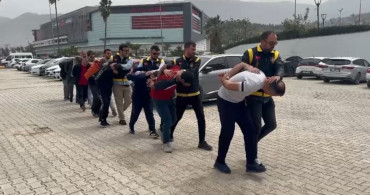 Hatay'da Suçlulara Operasyon: 7 Kişi Tutuklandı