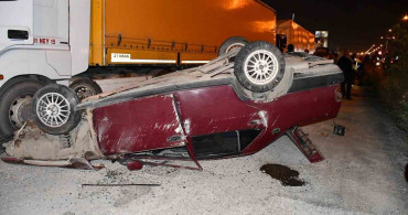 Hatay'da Takla Atan Otomobilde Üç Yaralı