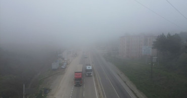 Hatay'da Yoğun Sis Etkisi: Görüş Mesafesi 20 Metreye Düştü