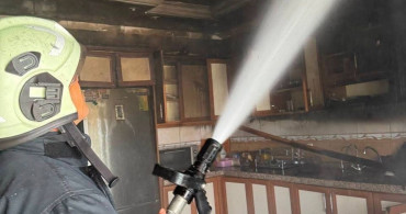 Hatay'ın Arsuz ilçesinde ev yangını kontrol altına alındı