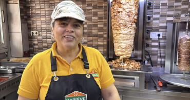 Hataylı Kadın Deprem Sonrası Aydın'da Döner Ustası Oluyor