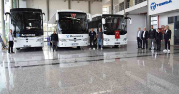 Havamaş Filosunu 8 Yeni Otobüsle Güçlendirdi