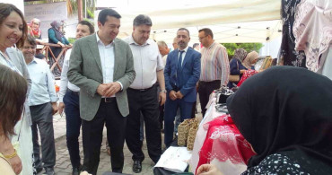 Havran Halk Eğitimi Merkezi Yıl Sonu Sergisi Açıldı