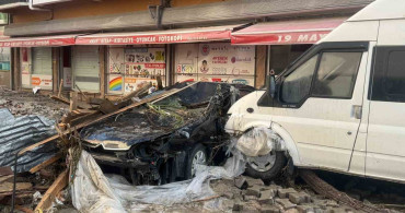 Havza'da Sel Felaketi Sonrası Temizlik Çalışmaları Devam Ediyor