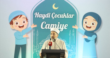 Haydi, Çocuklar Camiye Programında Ödül Töreni