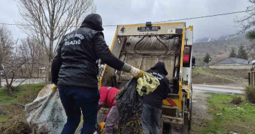 Hazar Gölü'nde Temizlik Seferberliği: 10 Ton Çöp Toplandı