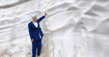 Haziran ayında Mereto Dağı’nda 4 Metre Kar Keyfi