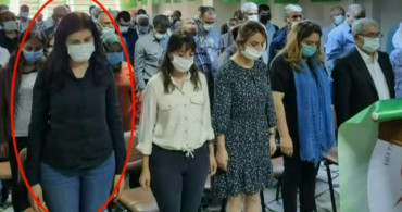 HDP Milletvekili Semra Güzel'in Yeni Fotoğrafları Ortaya Çıktı: Öldürülen Teröristler İçin Saygı Duruşunda Bulunmuş!