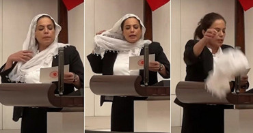 HDP'li Remziye Tosun’dan Mecliste büyük saygısızlık