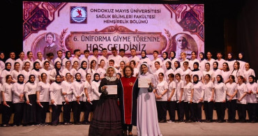 Hemşirelik Bölümü Öğrencileri Üniformalarını Giydi