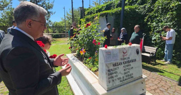 Her karne döneminde şehit babasıyla başarılarını paylaşıyor