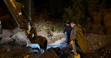 Heyelan Hatay'da Zarar Verdi