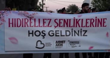 Hıdırellez Şenliği Coşkusu Balıkesir'de Yaşandı