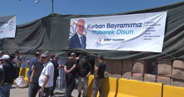 Hijyenik Kurban Kesimi Ümraniye'de Gerçekleştirildi