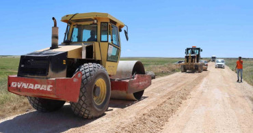 Hilvan Kırsalında Yol İyileştirme Çalışmaları Başladı