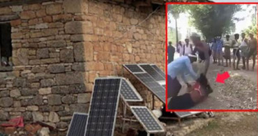 Hindistan'da Erkek Arkadaşı İle Kaçan Kıza Meydan Dayağı Atıldı