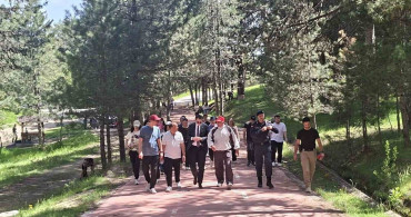Hisarcık MYO Öğrencileri Gölcük Yaylasında Doğa Yürüyüşü Düzenledi